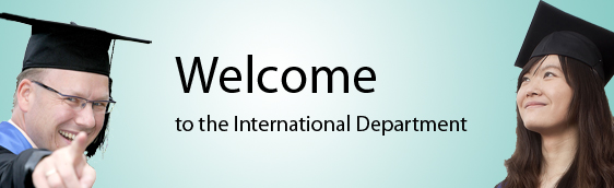 Welcome in the International Department gGmbH